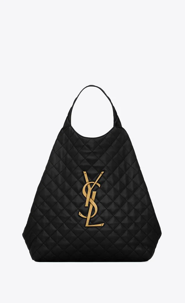Saint Laurent ICARE MAXI SHOPPING BAG IN QUILTED LAMBSKIN