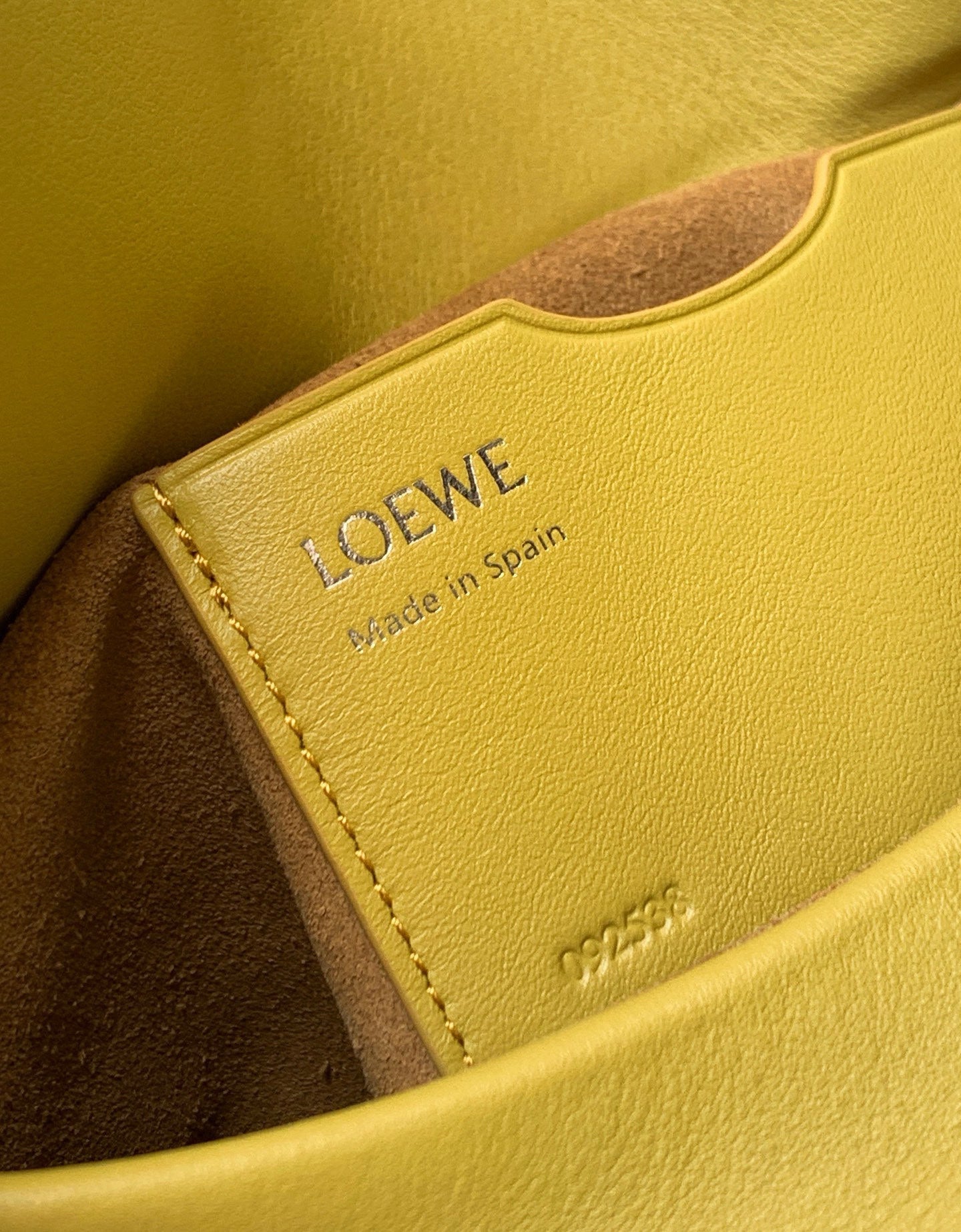 Loewe Ola Handbag Medium 26cm in Olive Green Silver Calfskin  274226