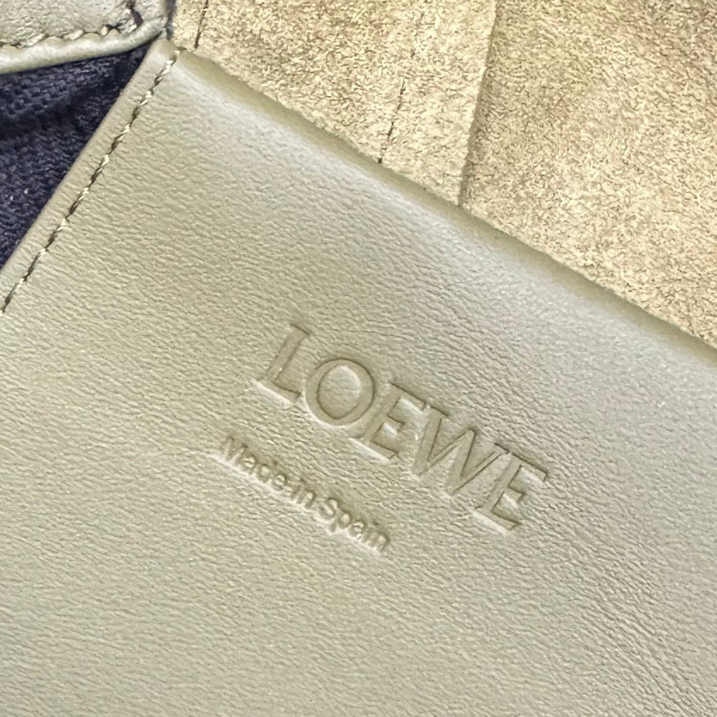 Loewe Flamenco BackPack 36 Green Calfskin 274688