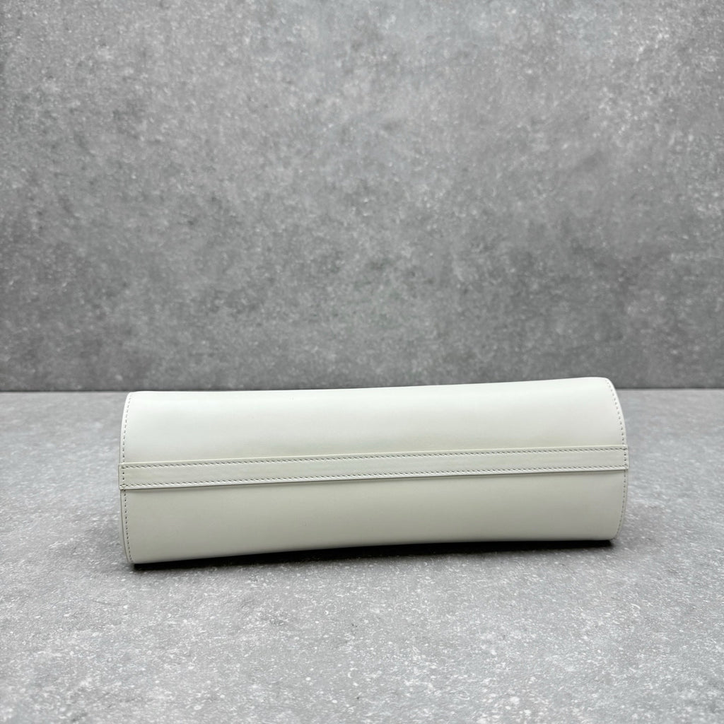 Prada Fall/Winter Runway Handbag 32 White in Cowhide