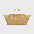 Celine New Luggage 36 Brown Suede
