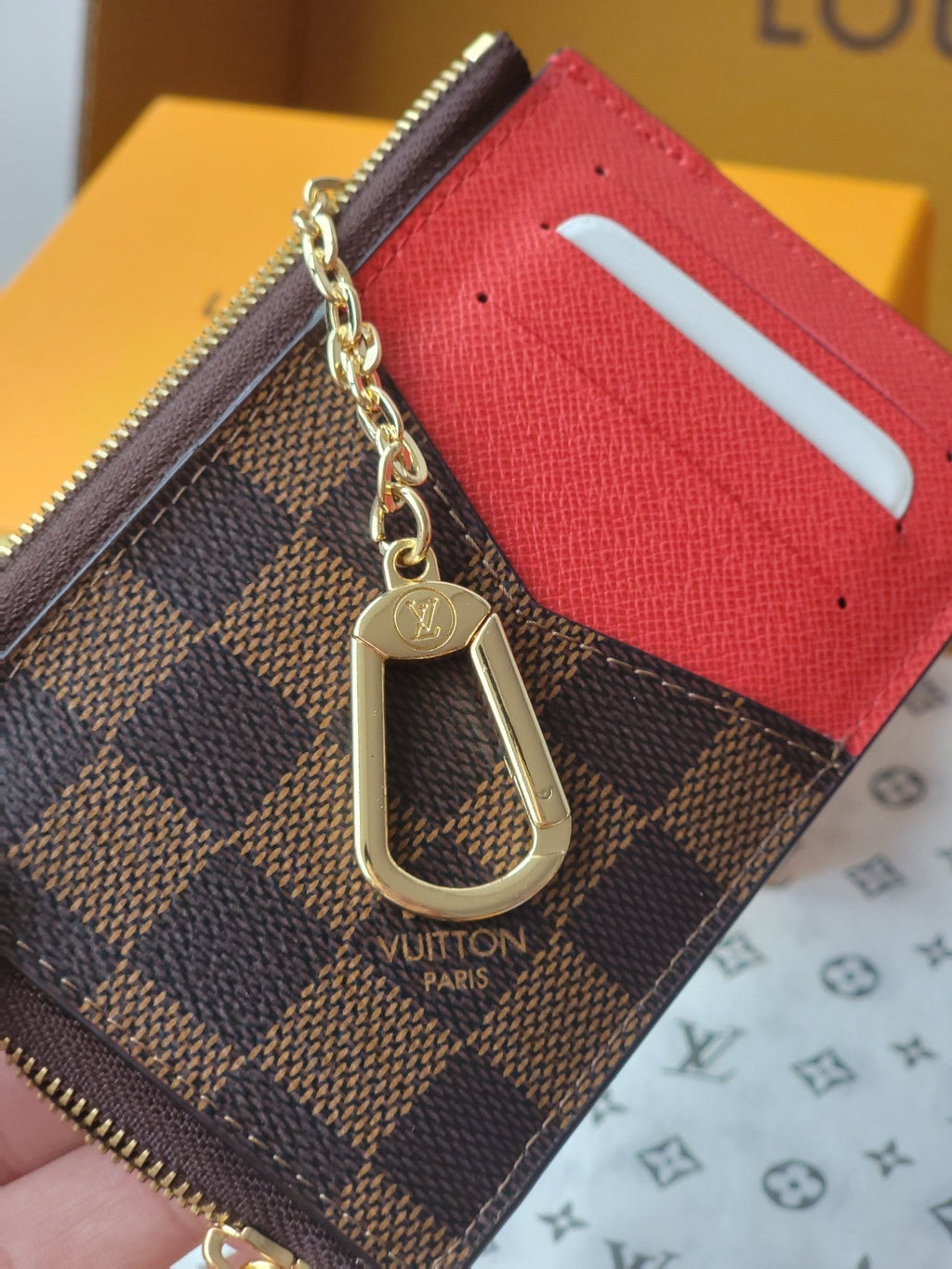 LV Recto Verso Card Holder Brown Monogram Canvas 274744