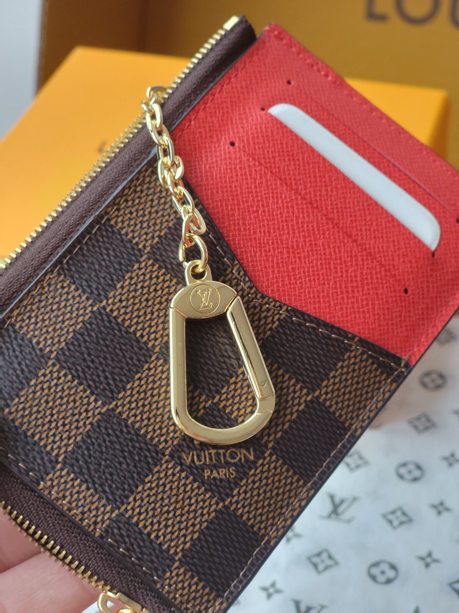 LV Recto Verso Card Holder Brown Monogram Canvas 274744