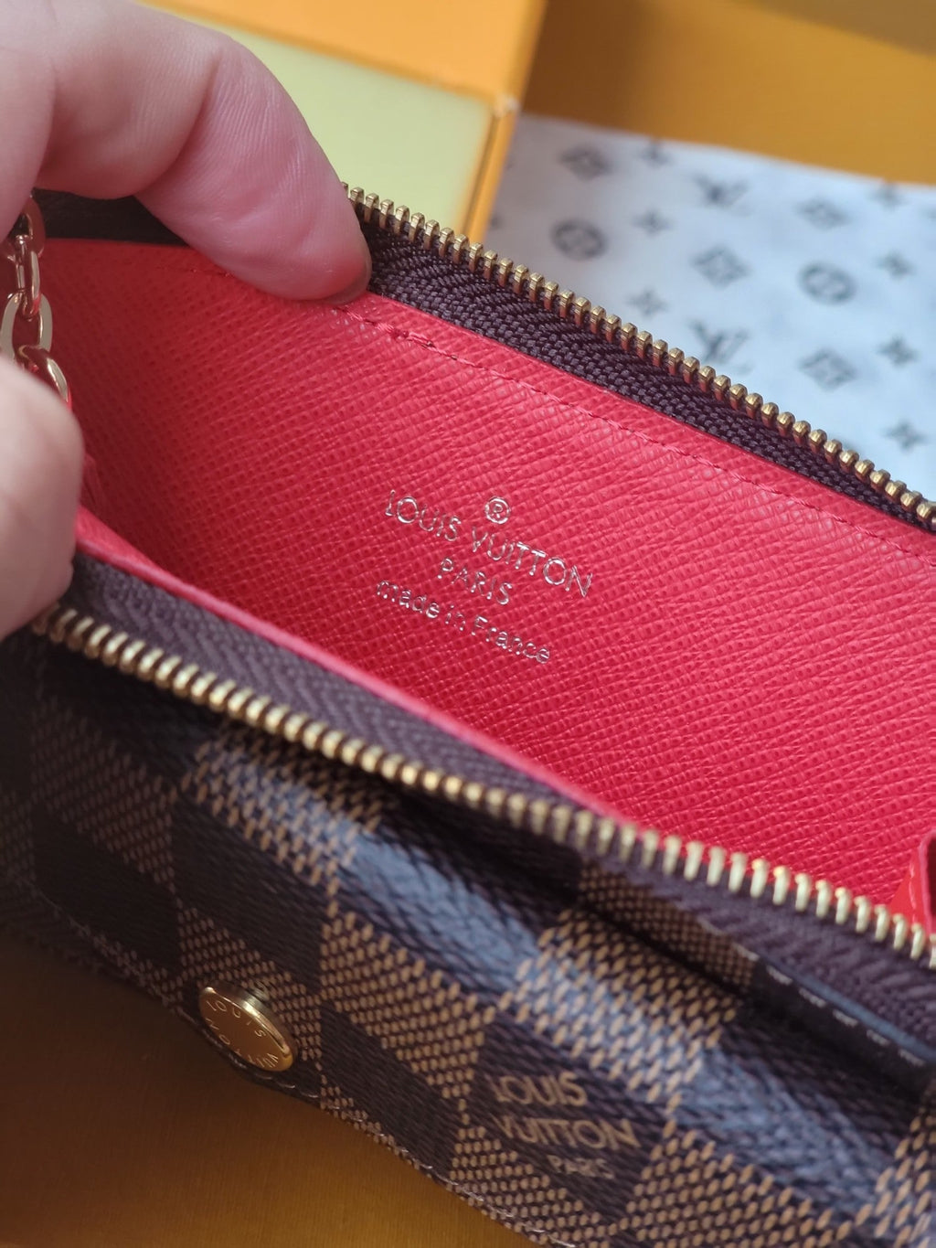 LV Recto Verso Card Holder Brown Monogram Canvas 274744