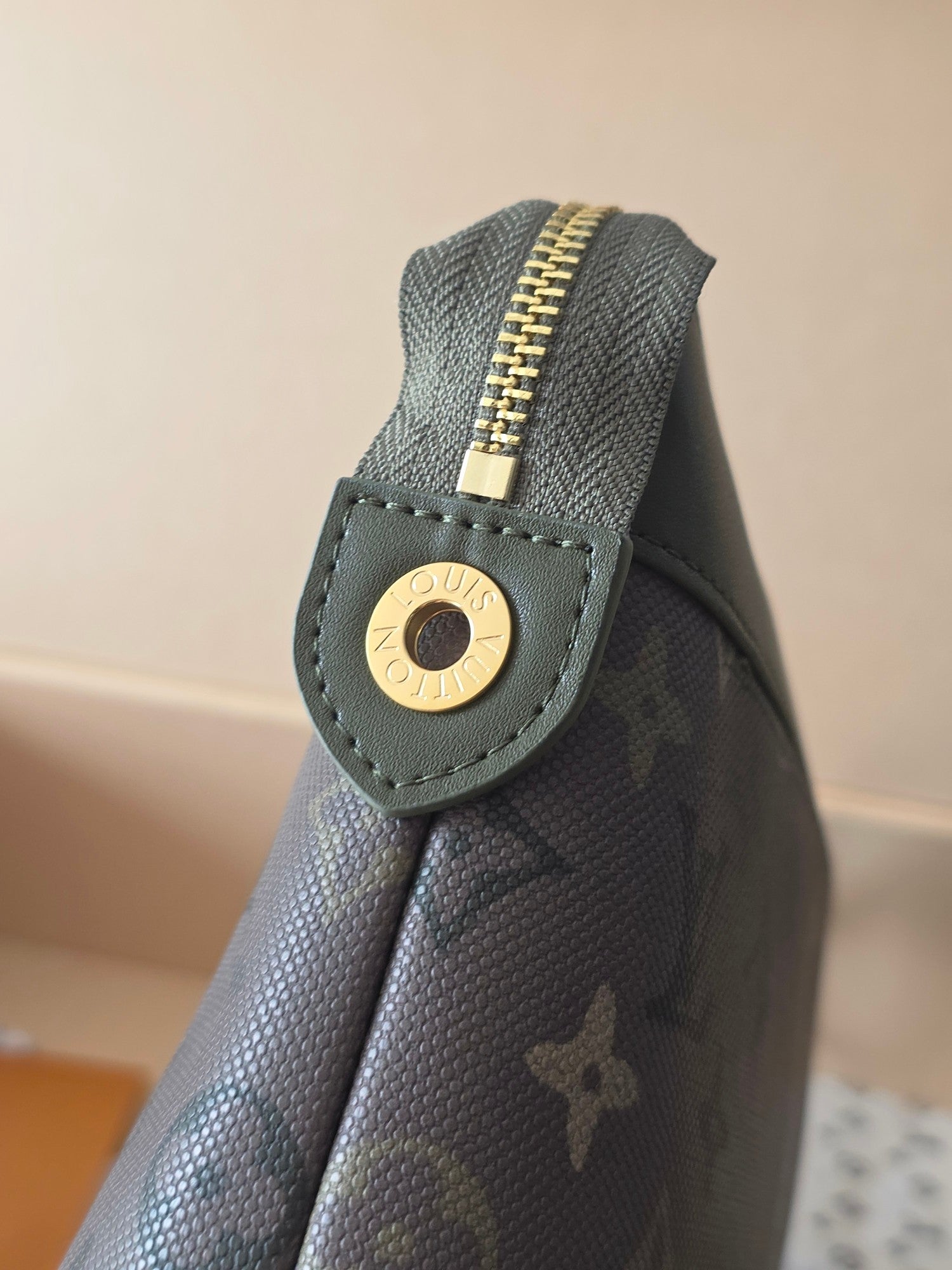 LV Voyage medium clutch Camouflage Green Monogram Canvas 274822