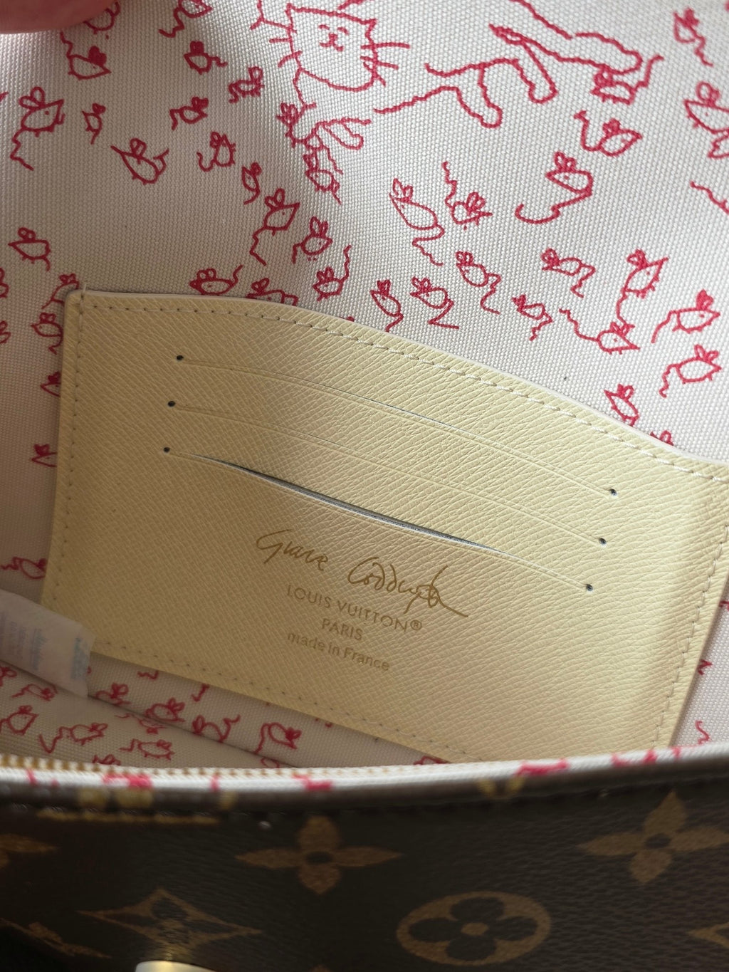 LV Travel With Grace Coddington Ivy On Chain Brown Monogram Canvas 275002