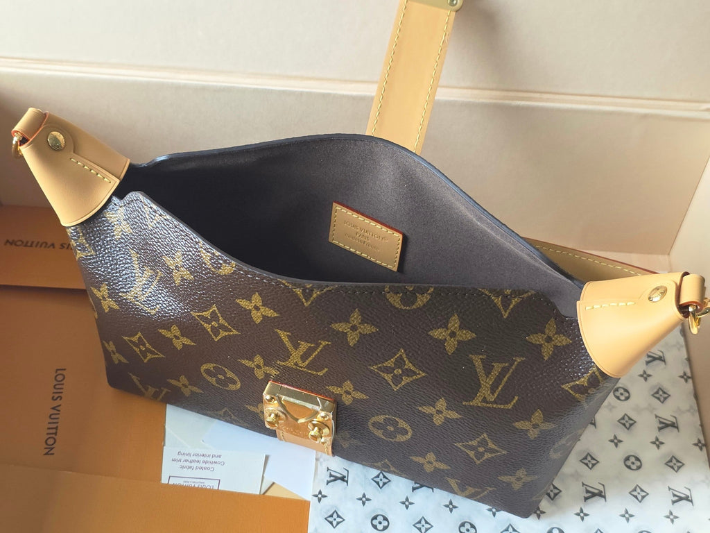 LV Pochette Mia Shoulder Bag Brown Monogram Canvas 275060