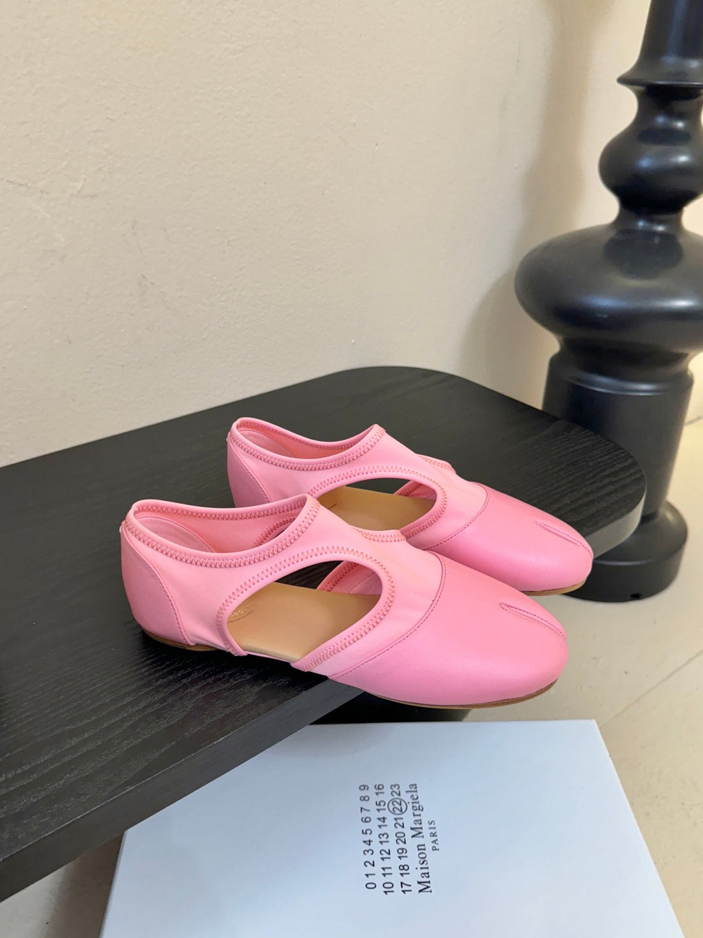 Maison Margiela 26 New Split-Toe Pink Sheepskin 580455