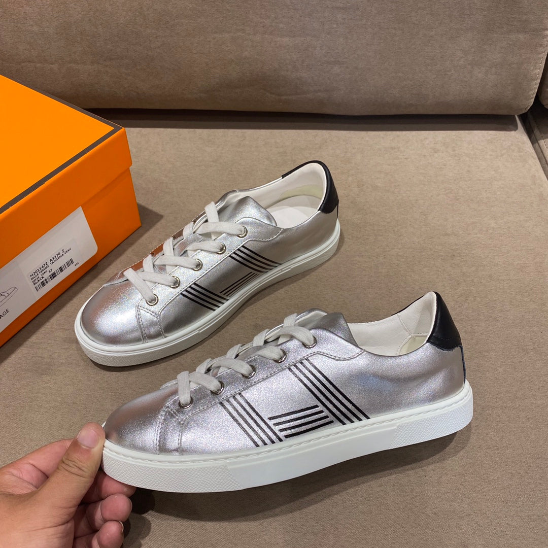 HM 26s Avantage Sneaker Sliver Calfskin 546294