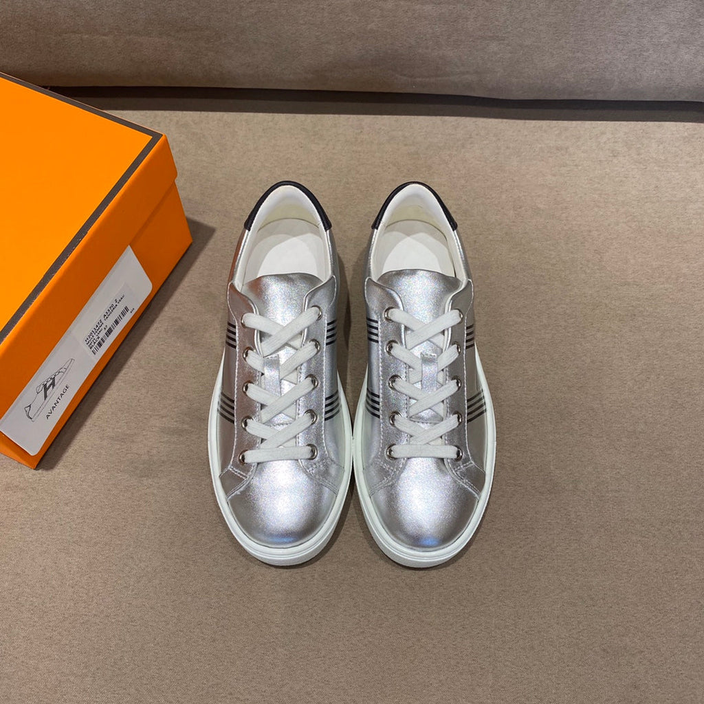 HM 26s Avantage Sneaker Sliver Calfskin 546294