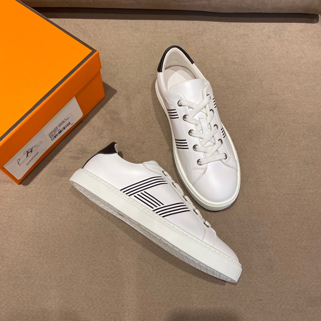 HM 26s Avantage Sneaker White Calfskin 546297