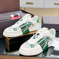 VT 2025 Sneakers White Green Mesh Calfskin Fabric 546972