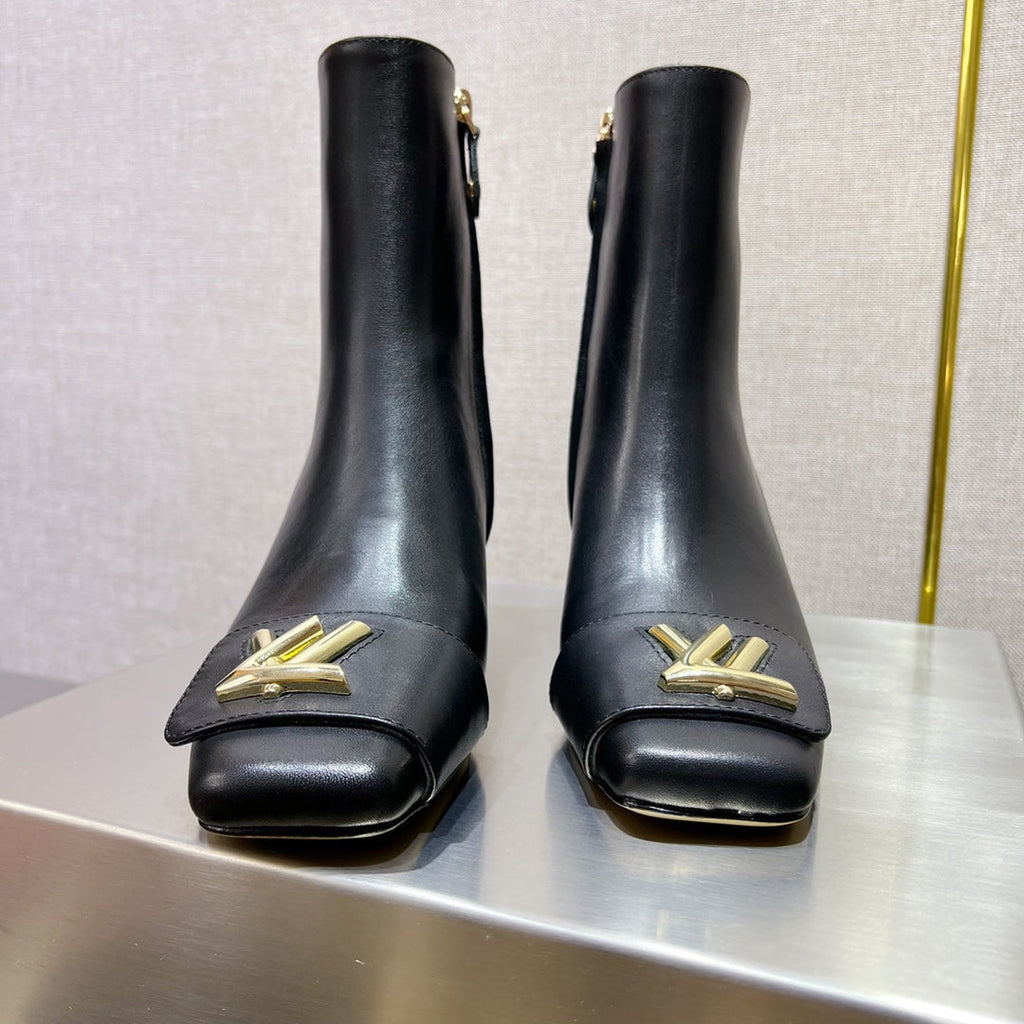 LV Shake Ankle Boot Black Cowhide