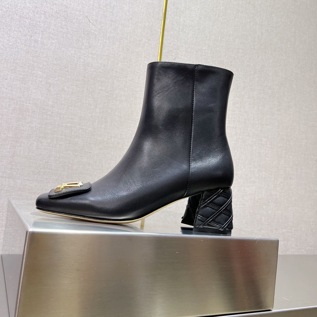 LV Shake Ankle Boot Black Cowhide