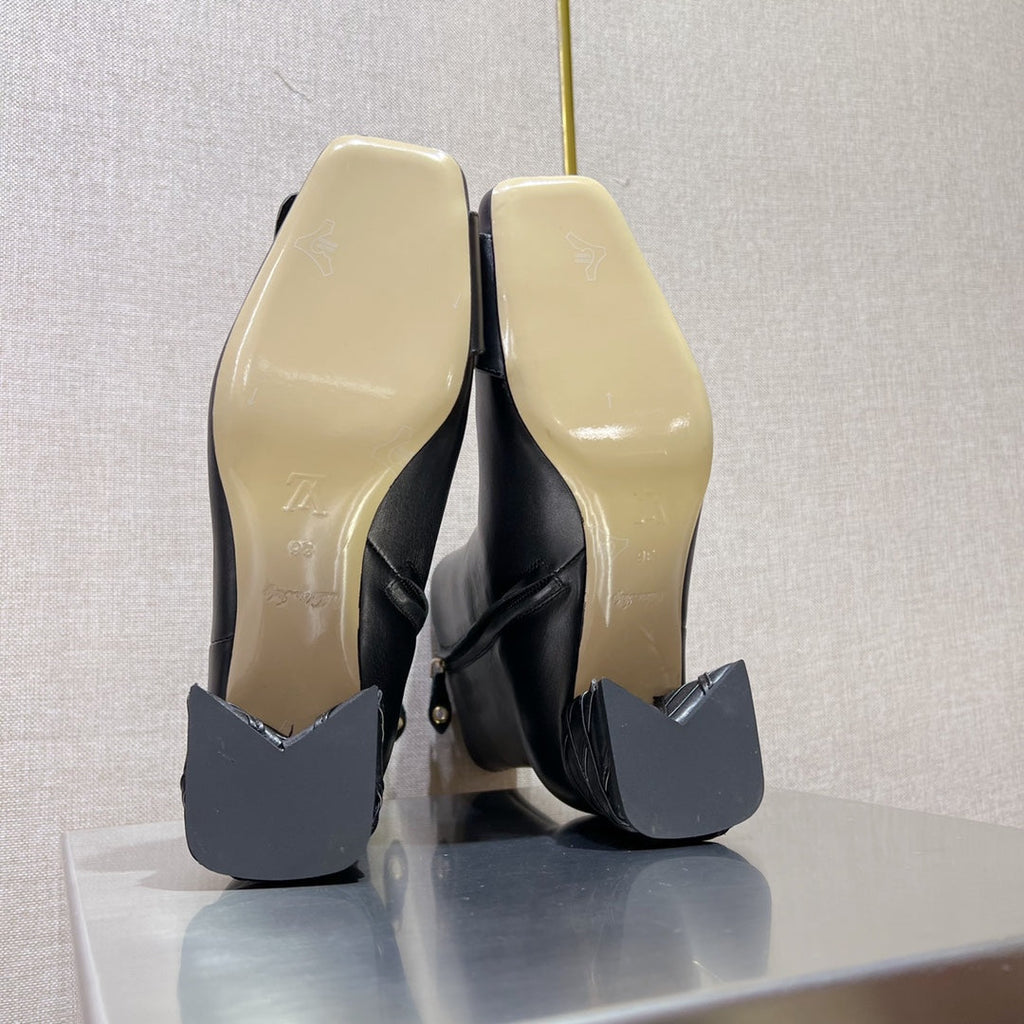 LV Shake Ankle Boot Black Cowhide