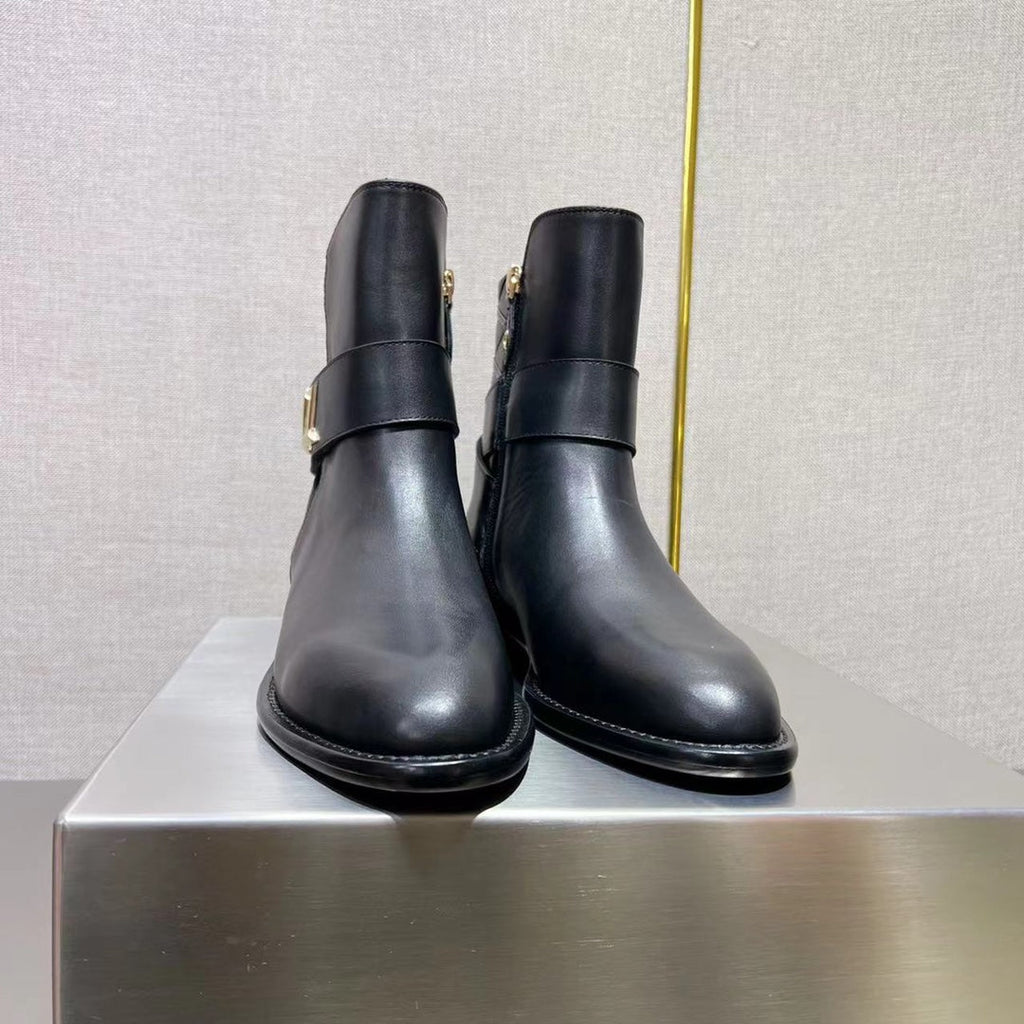 LV Westside Ankle Boot 3cm Black Cowhide