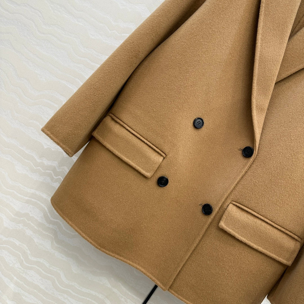 Prada 25 Blazer Camel Wool