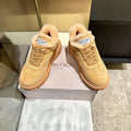Jimmy Diamond Maxi Retro F Trainer Beige Suede Shearing 538895