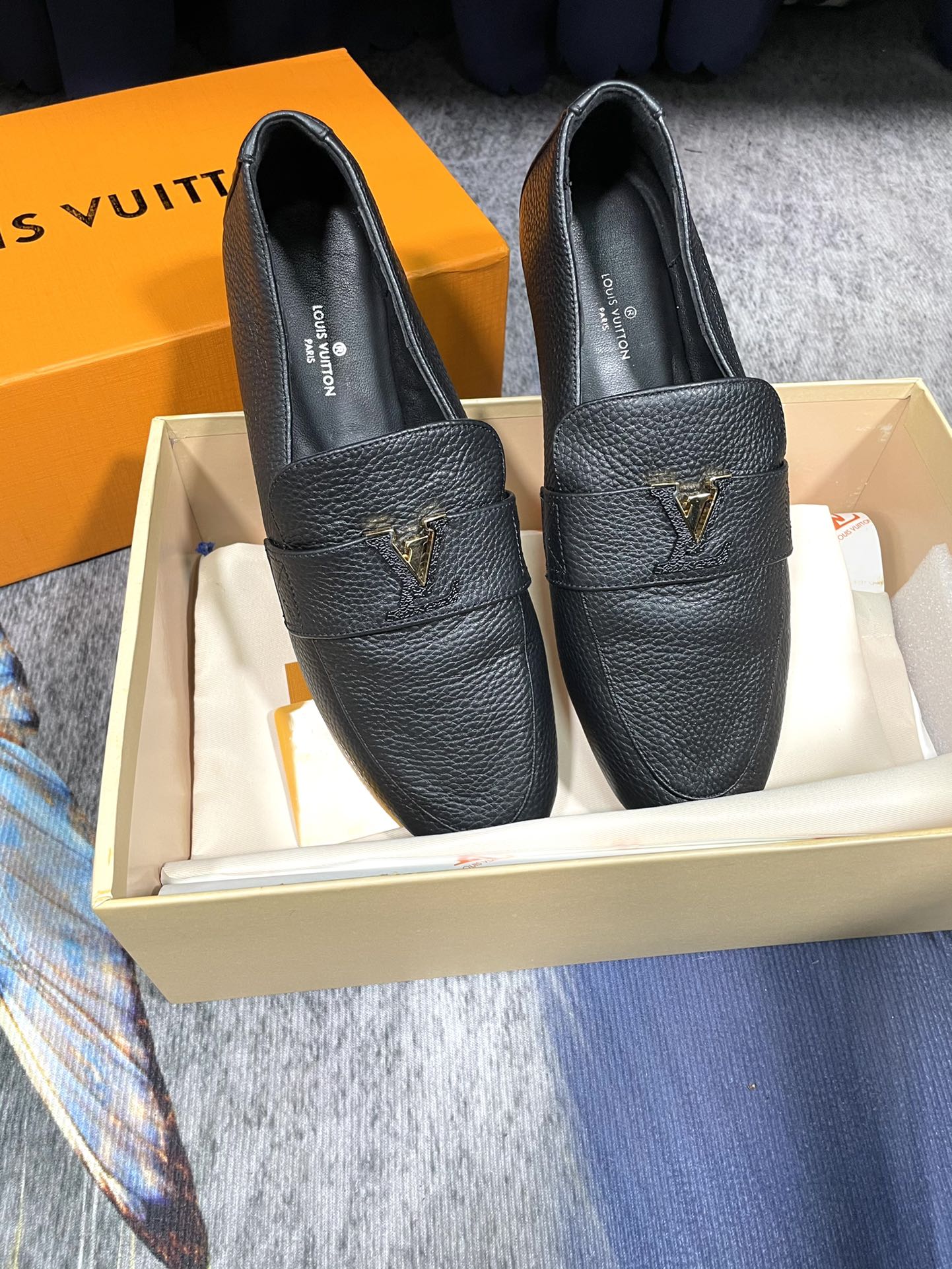 LV Mare Loafers Black Cowhide