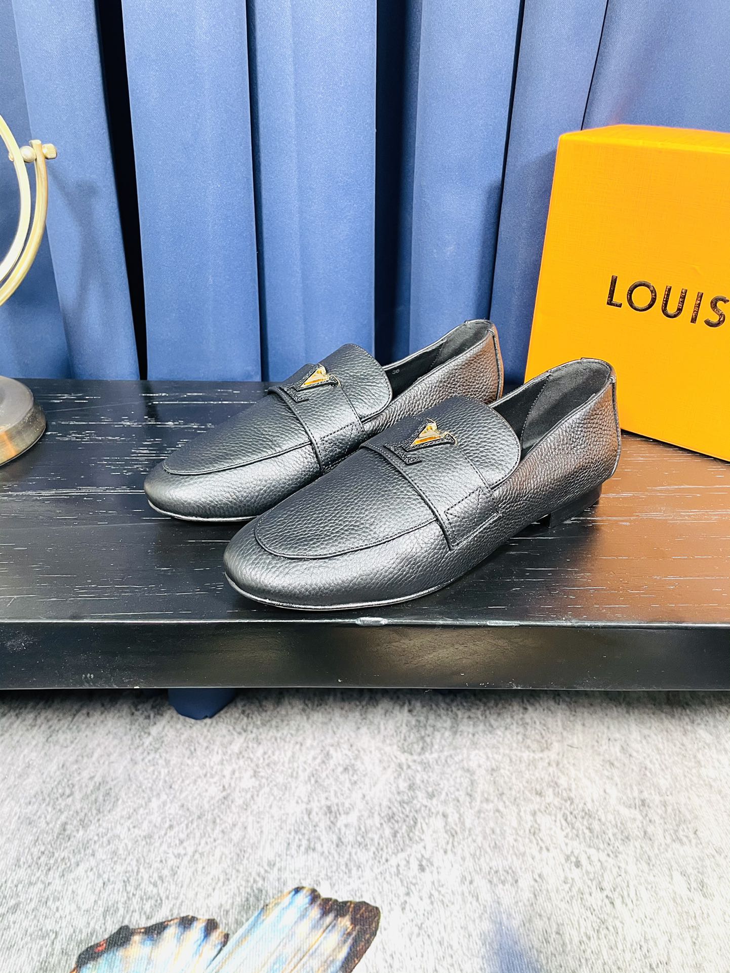 LV Mare Loafers Black Cowhide