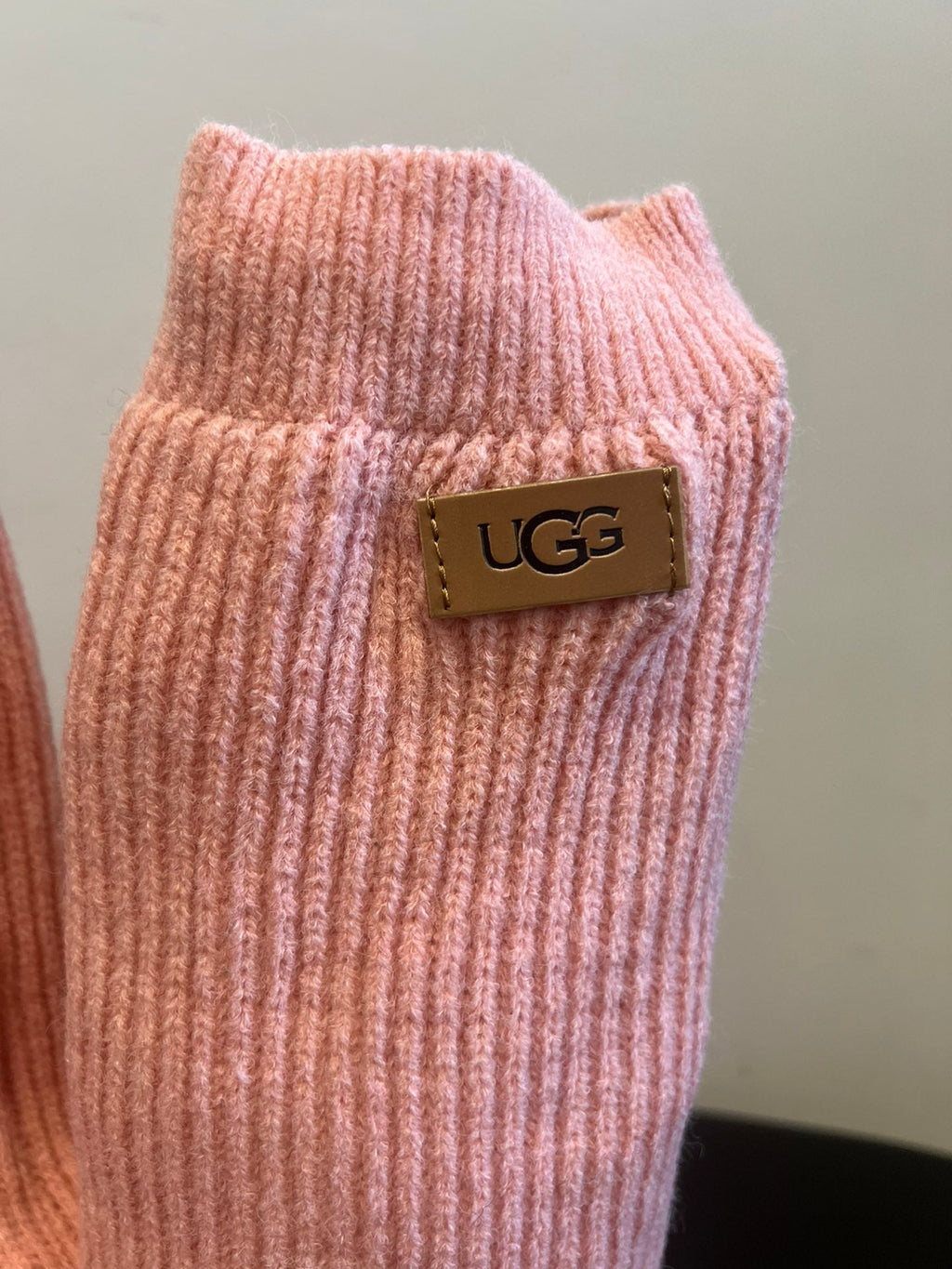 UGG Classic Mini Dipper Legwarmer Pink Suede Wool