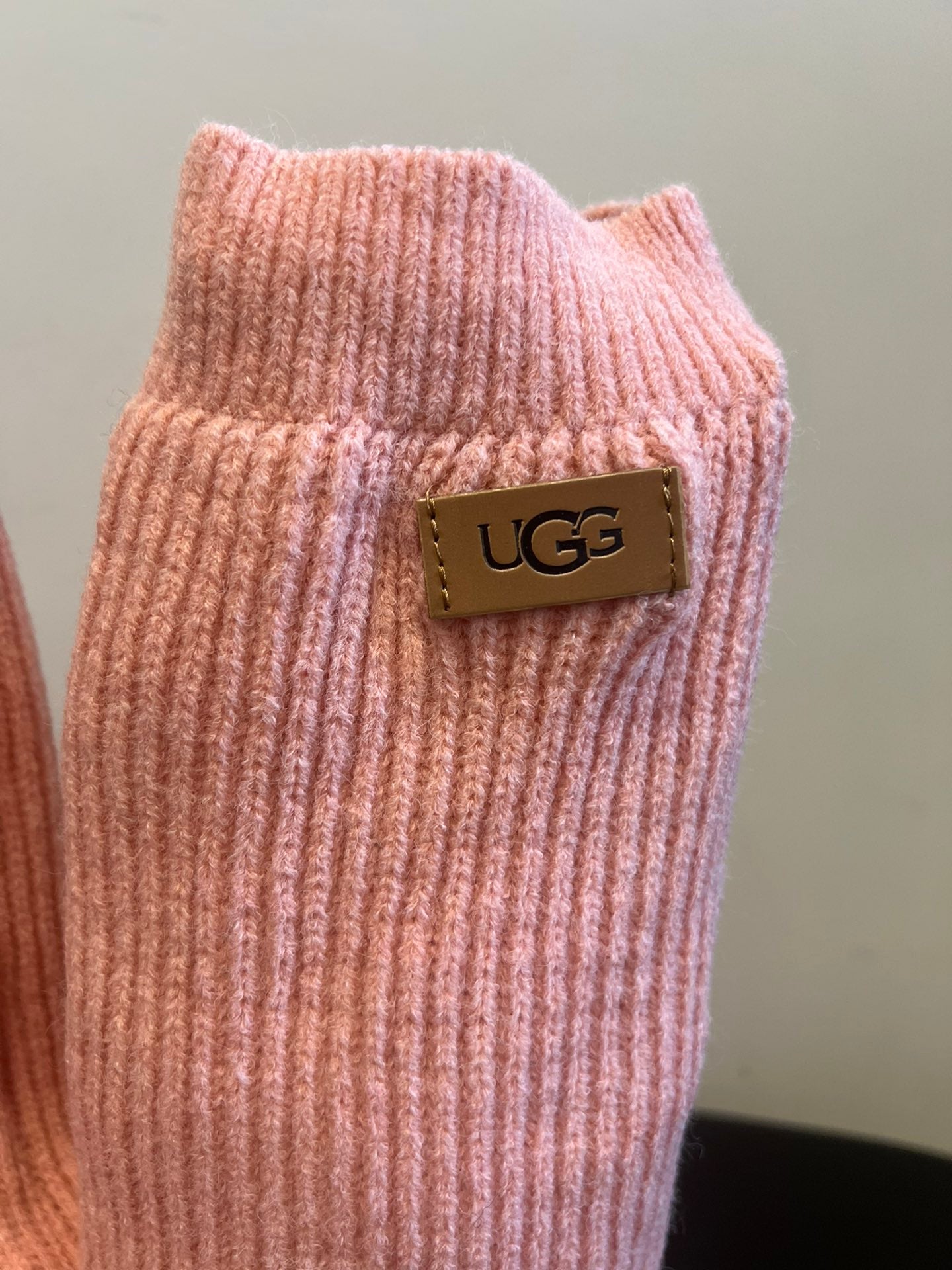 UGG Classic Mini Dipper Legwarmer Pink Suede Wool