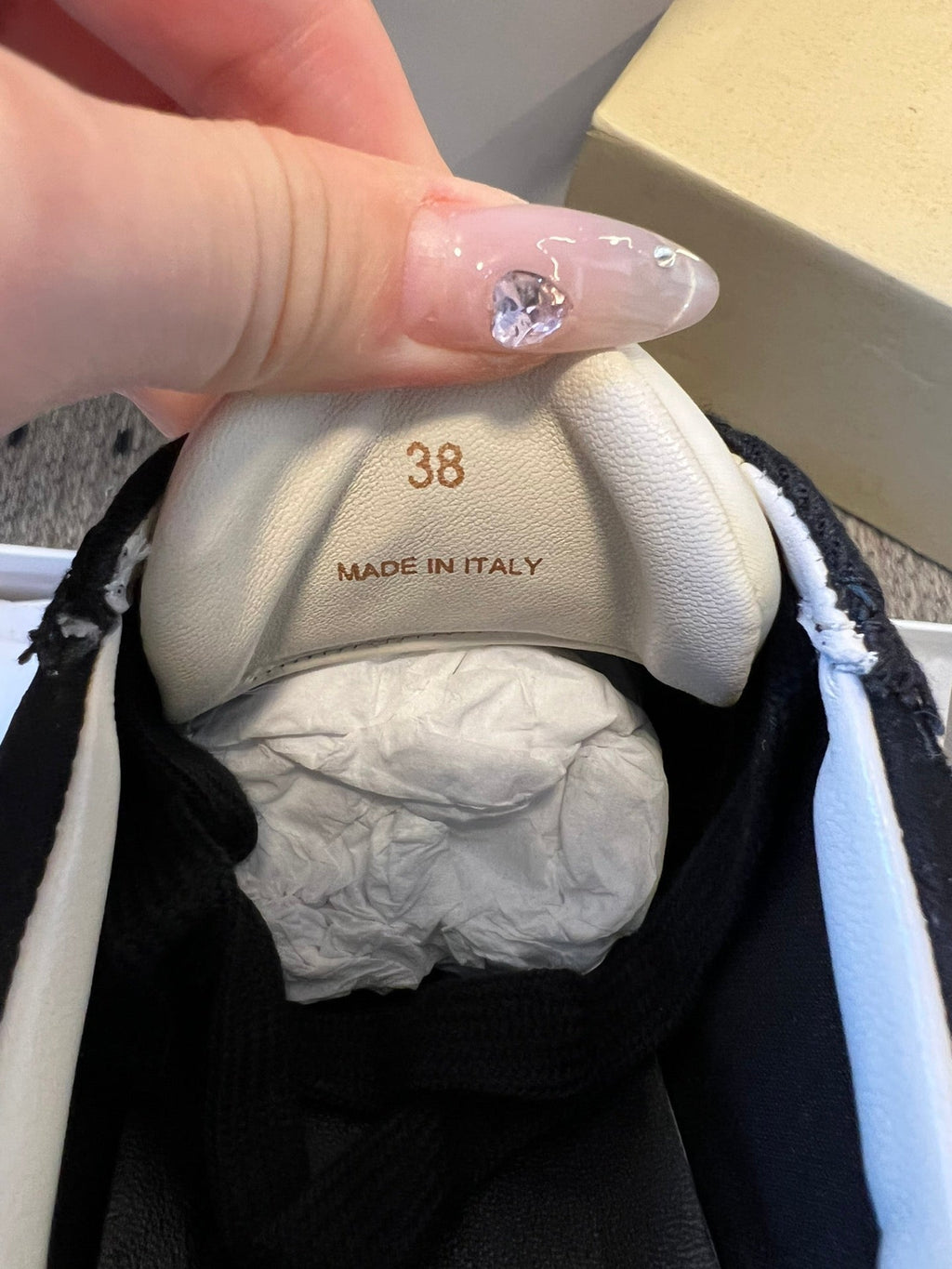 The Row 2025 Sneaker Black Suede Canvas 561647