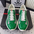 Pra 2025 Sneaker Green mix Gray Patent Leather Mesh 554582