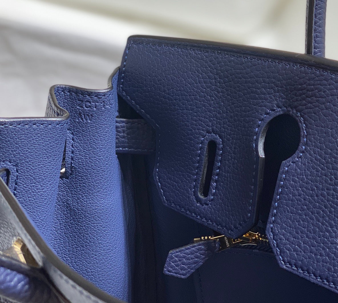 HM Birkin 30cm Dark Navy Blue Epsom Leather