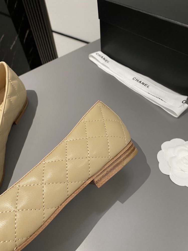 CC Quilted Lambskin Leather