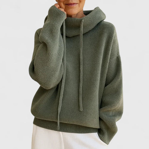 Marie | Cozy Knit Hoodie