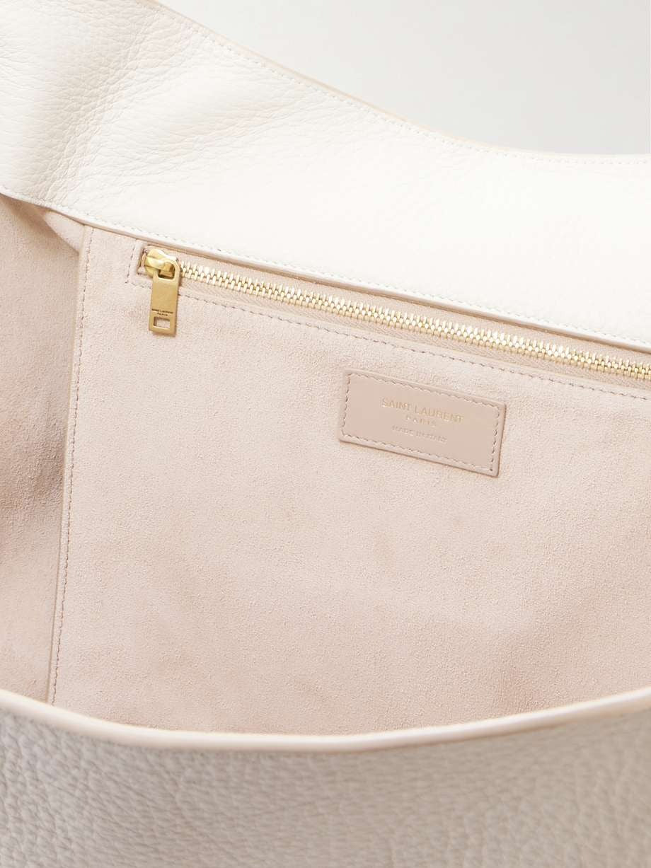 SAINT LAURENT Le 5 _ 7 Bea textured-leather tote