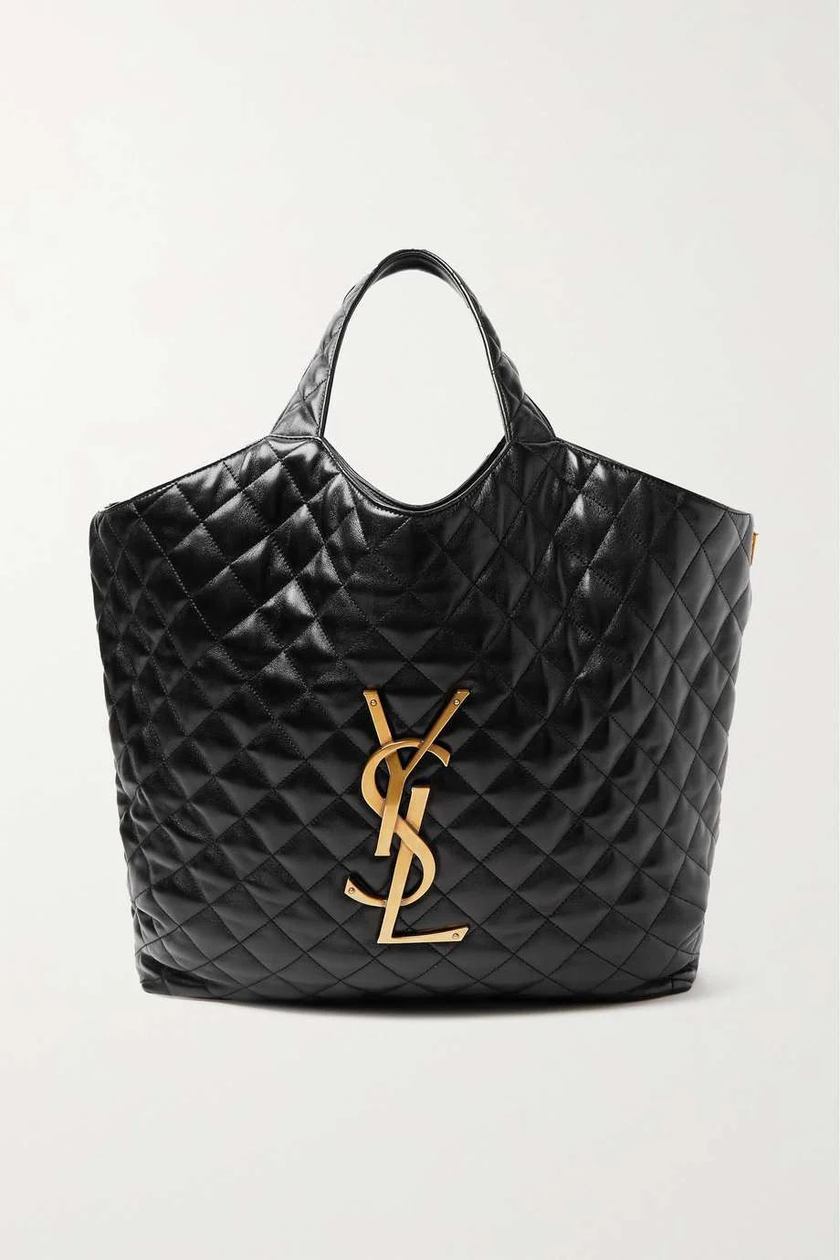 SAINT LAURENT Icare extra large embellished quilted leather tote