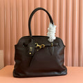 Miumiu 2025 Adventure Bag Chocolate Nappa Leather