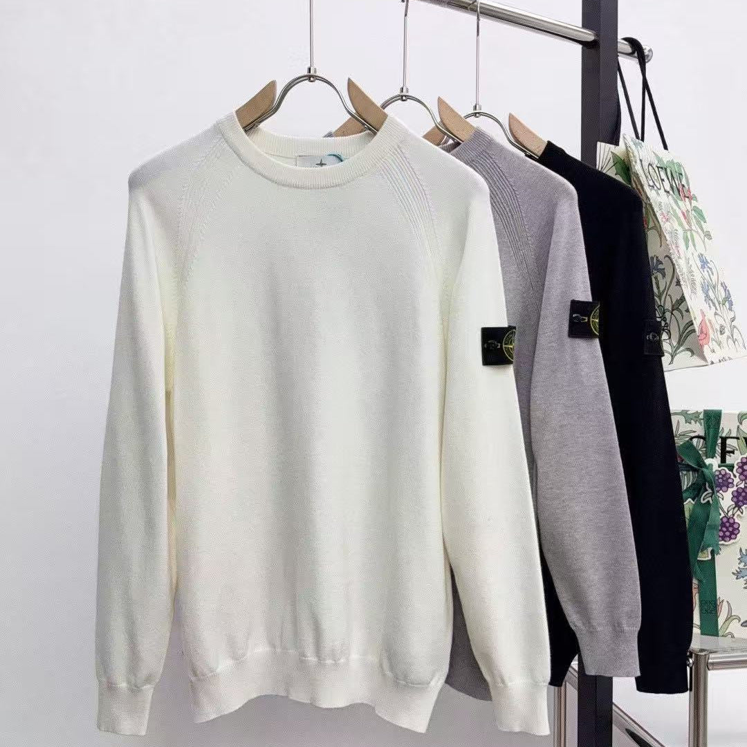 Stone Island 2025 Geelong Wool Crew Neck Jumper