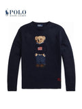Polo Ralph Lauren Bear embroidered Pullover Knitted Cotton
