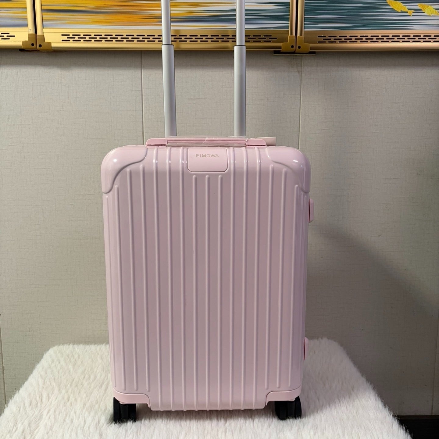 Rimowa 2025 Essential Suitcase Pink Polycarbonate