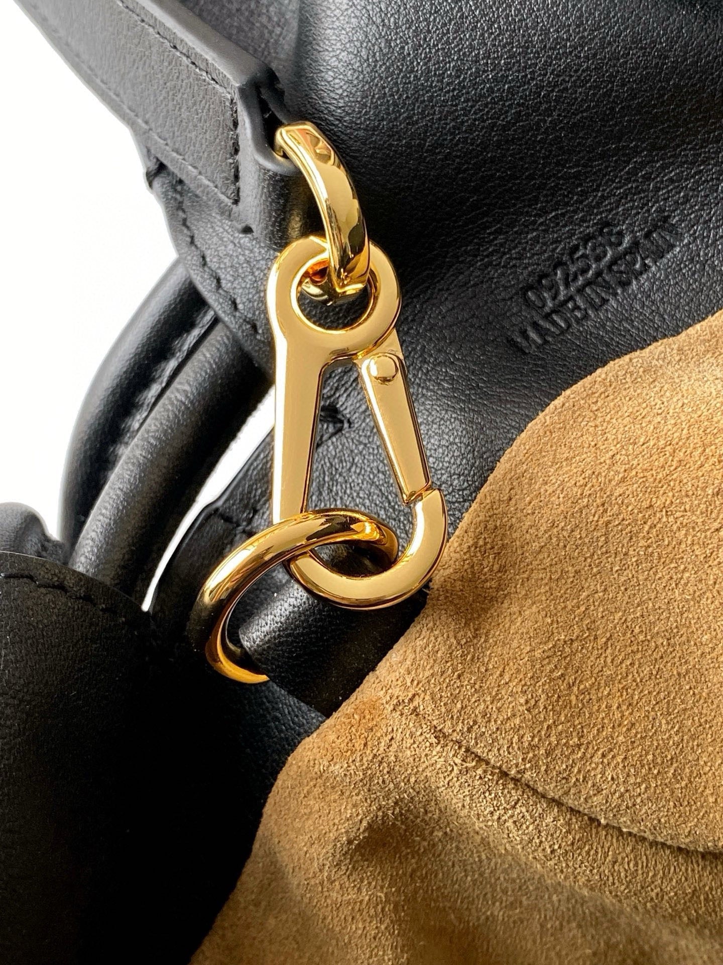 Loewe Flamenco Clutch Medium 30 Black Burgundy Nappa Lambskin