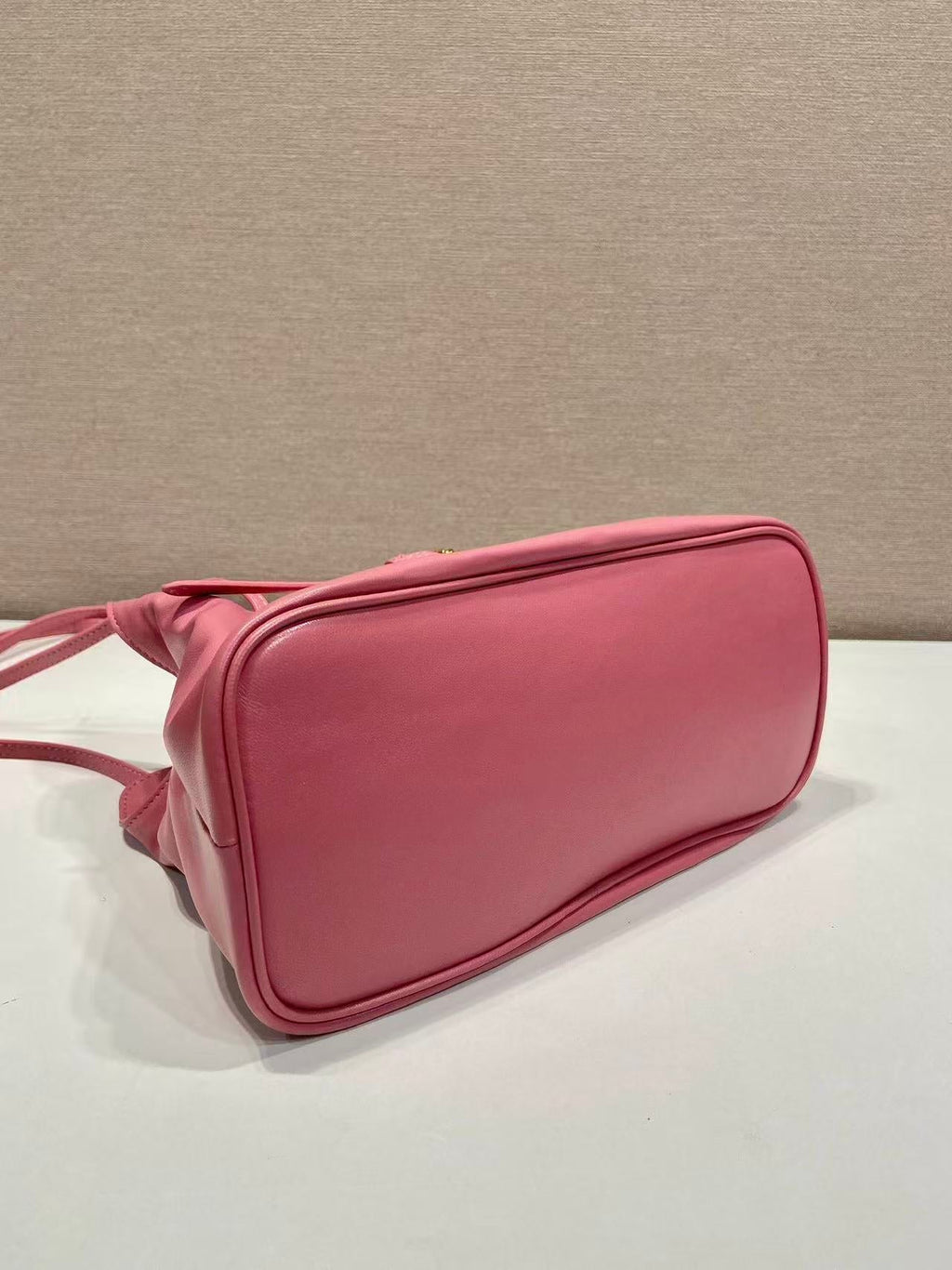 Prada Cloud Bag 25cm Pink Sheepskin