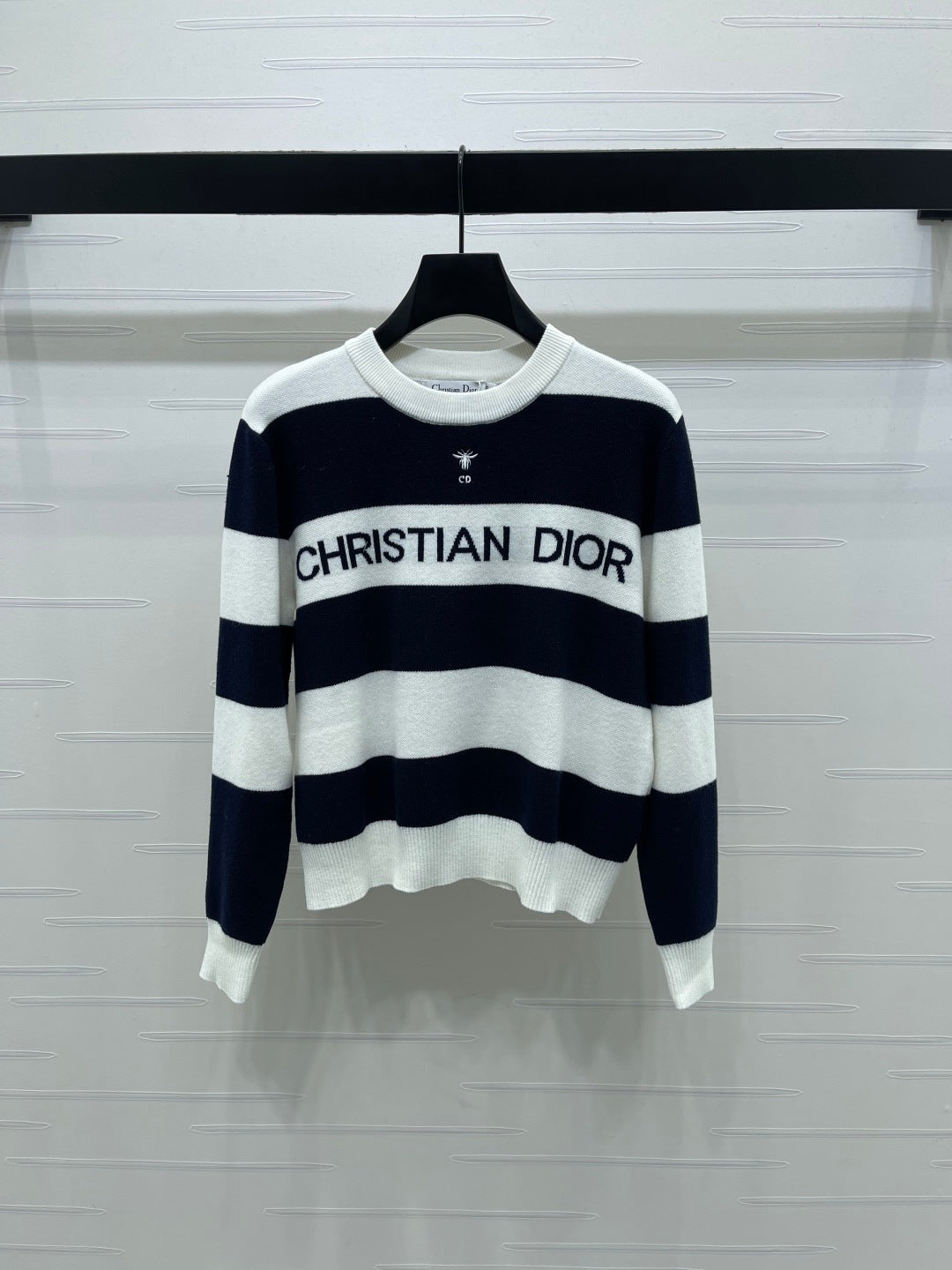 Dior 2025 Striped Pullover Long-sleeved Sweater Wool 321304