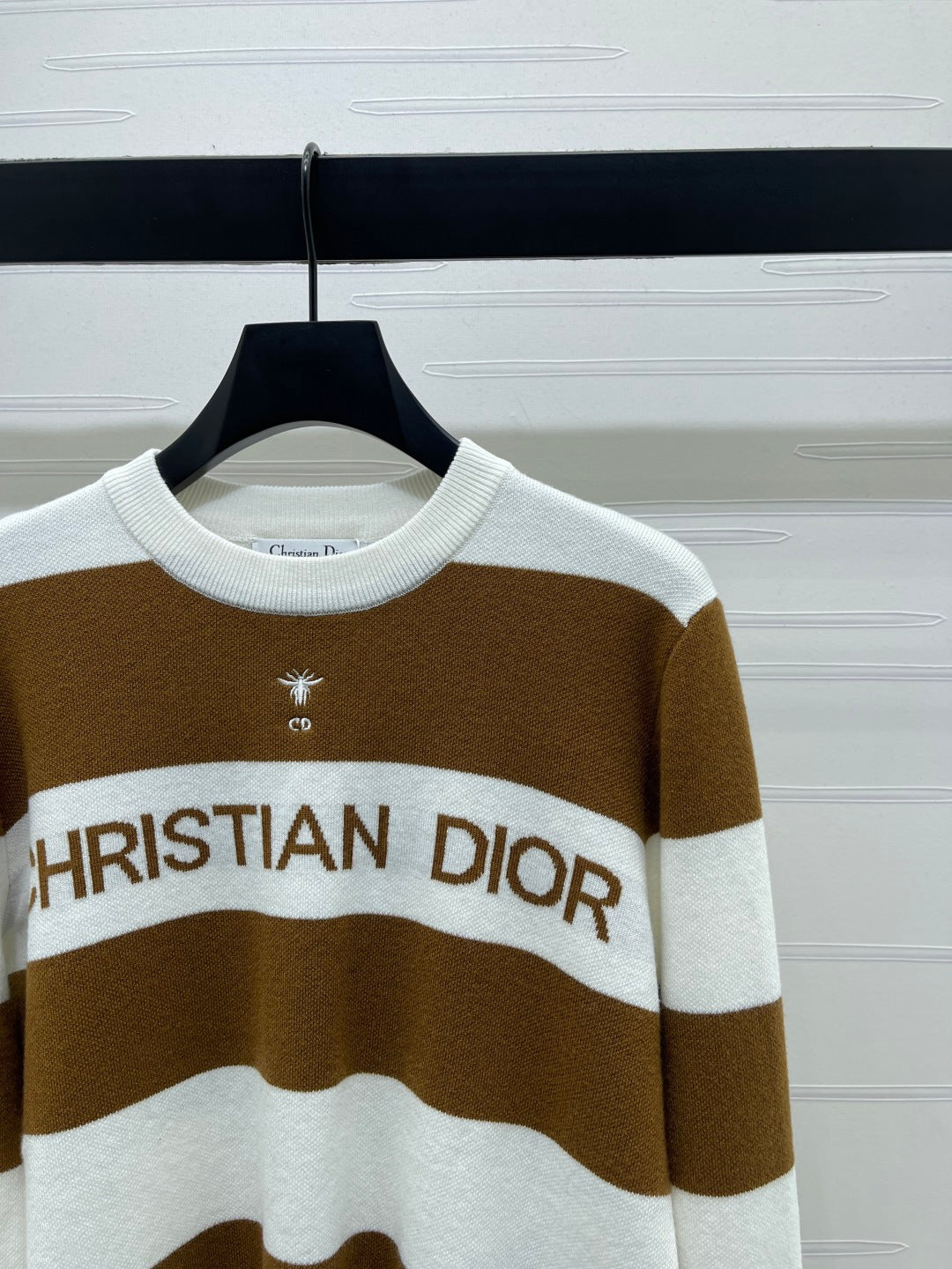 Dior 2025 Striped Pullover Long-sleeved Sweater Wool 321304