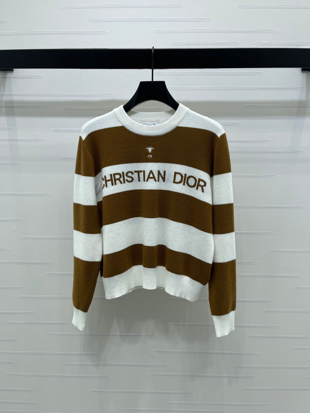 Dior 2025 Striped Pullover Long-sleeved Sweater Wool 321304