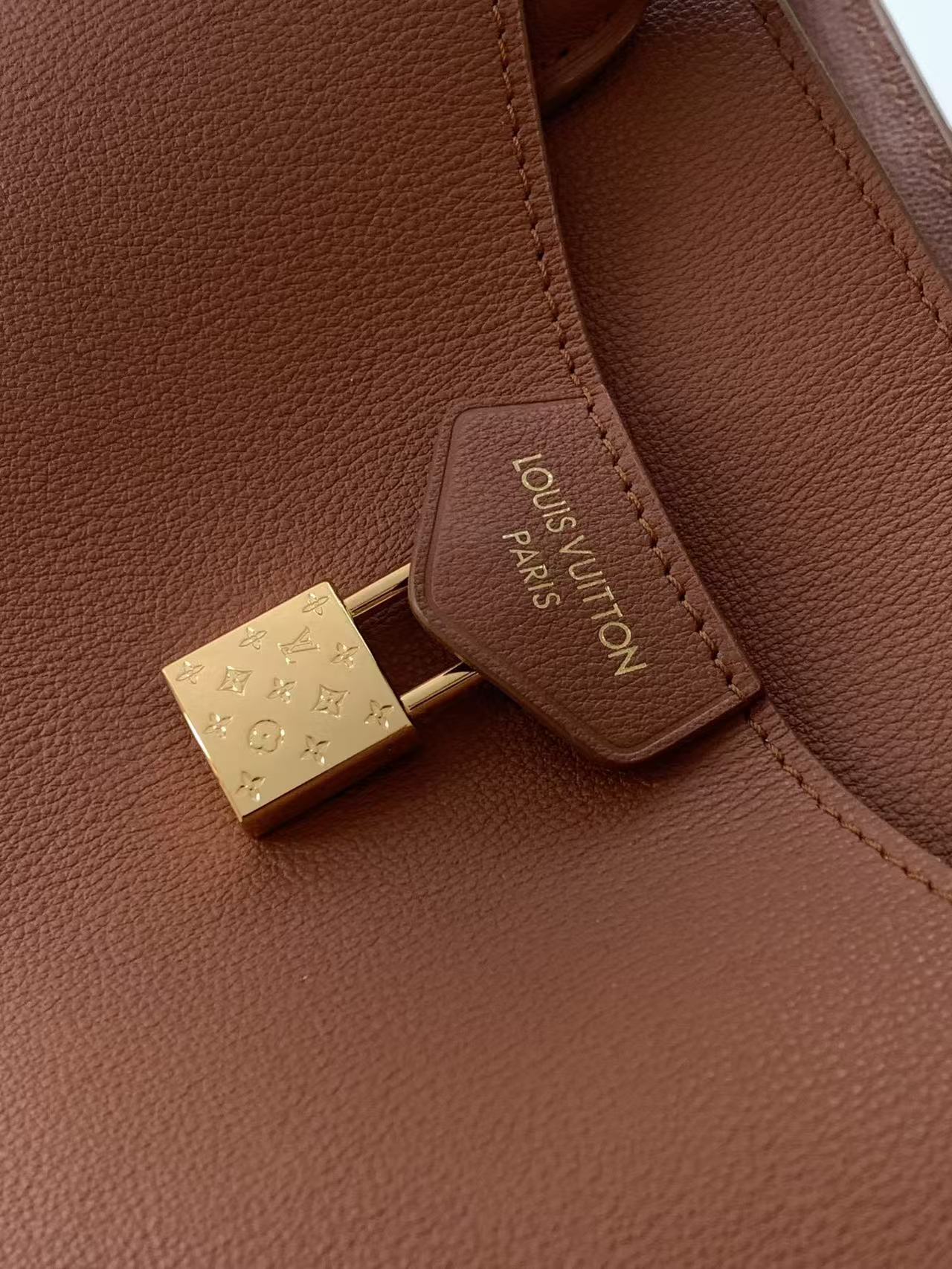 LV Vendome MM Brown Calfskin