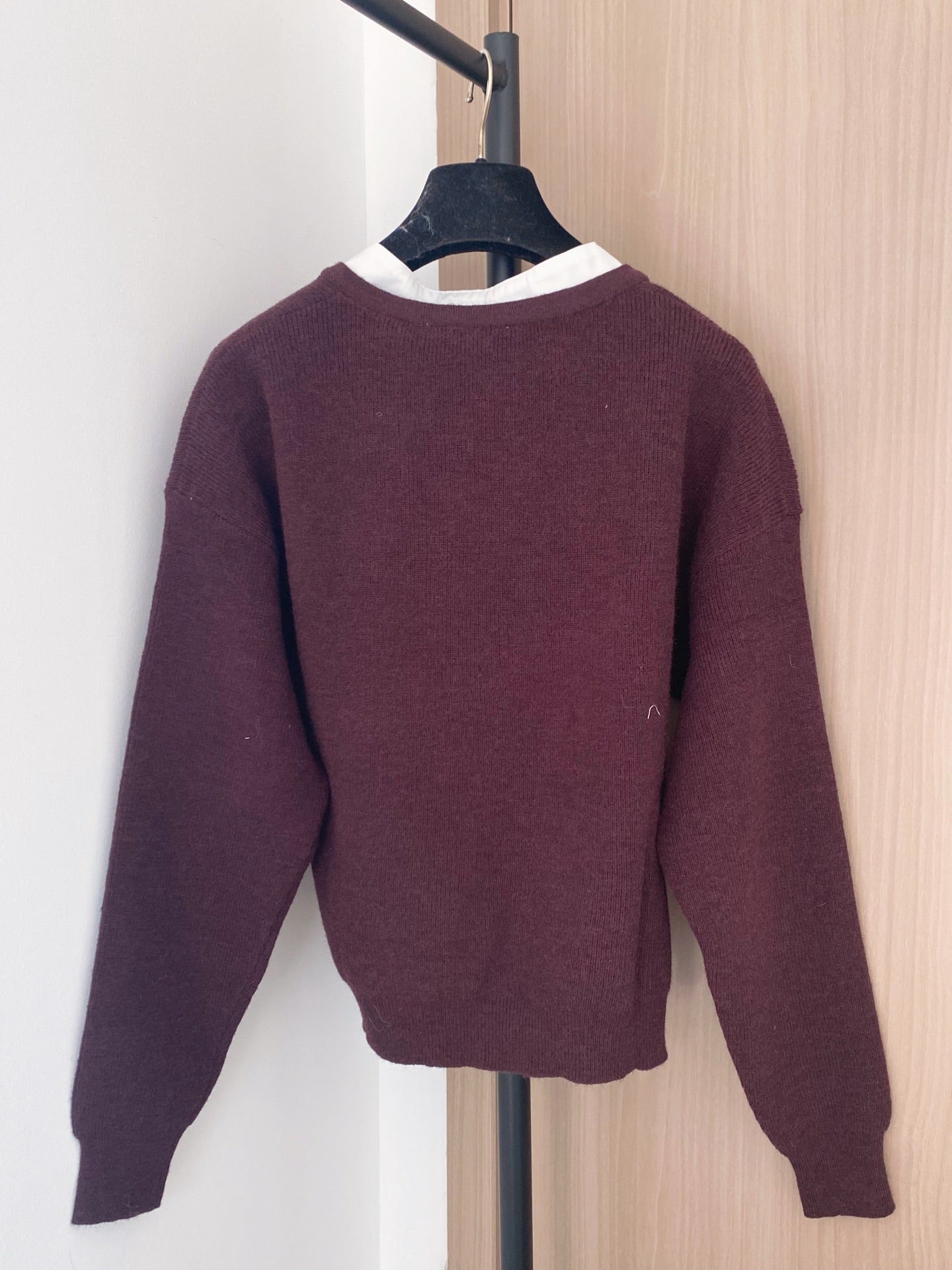 Miumiu 2025 V-neck Sweater Wool