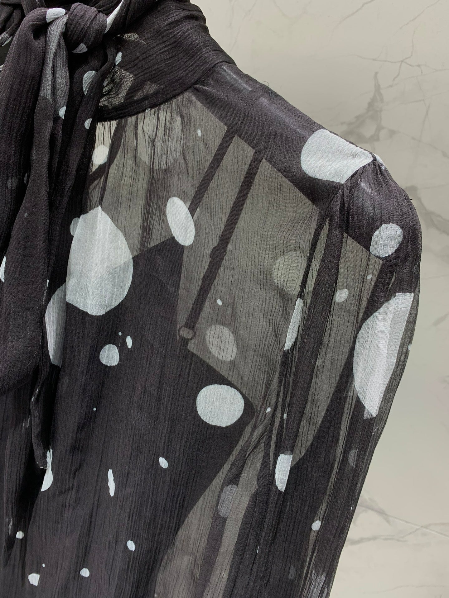 YSL 25S POLKA DOT SHIRT STYLE 212