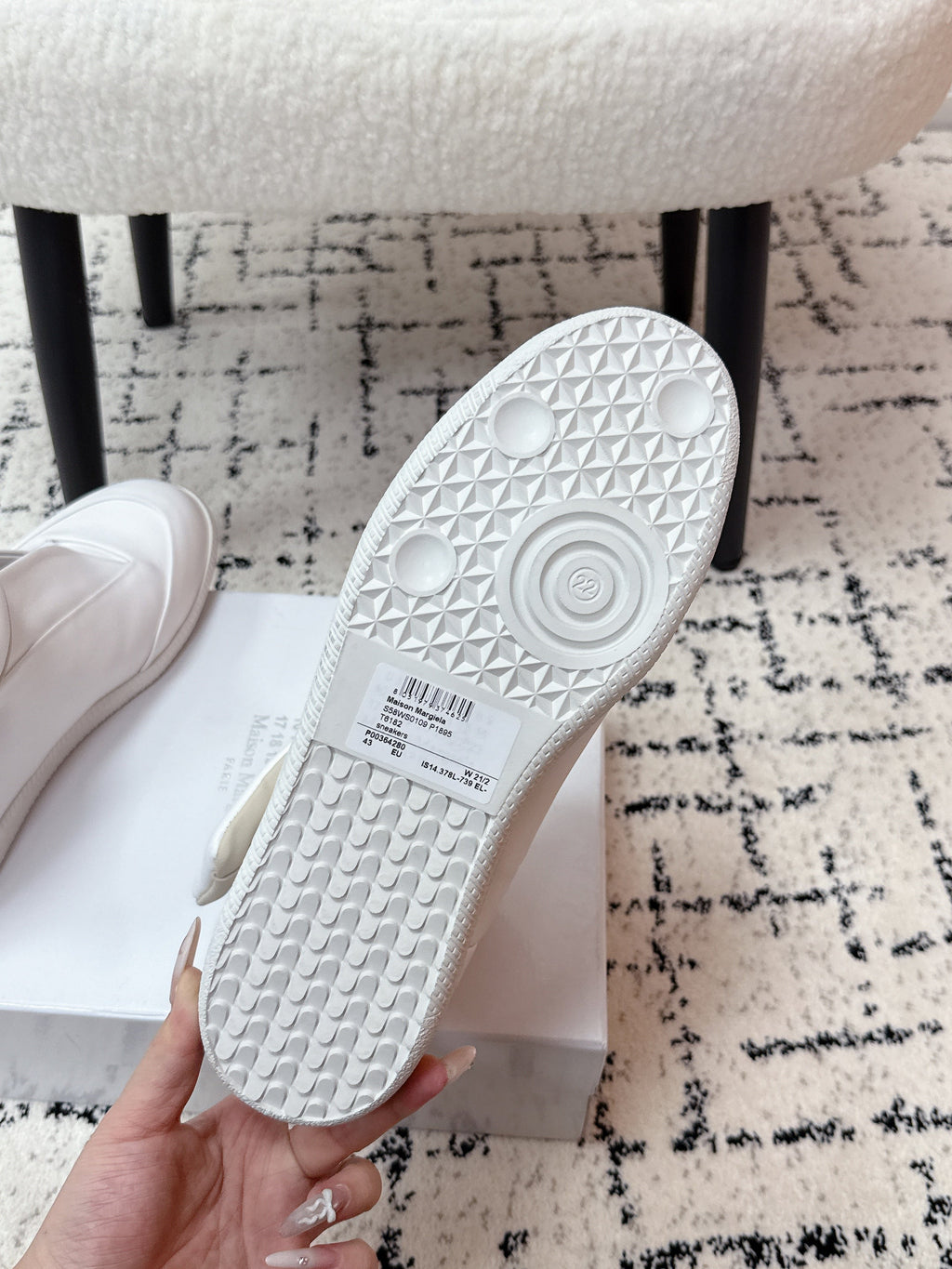 Maison Margiela Future Sneaker White Calfskin Rubber 558433