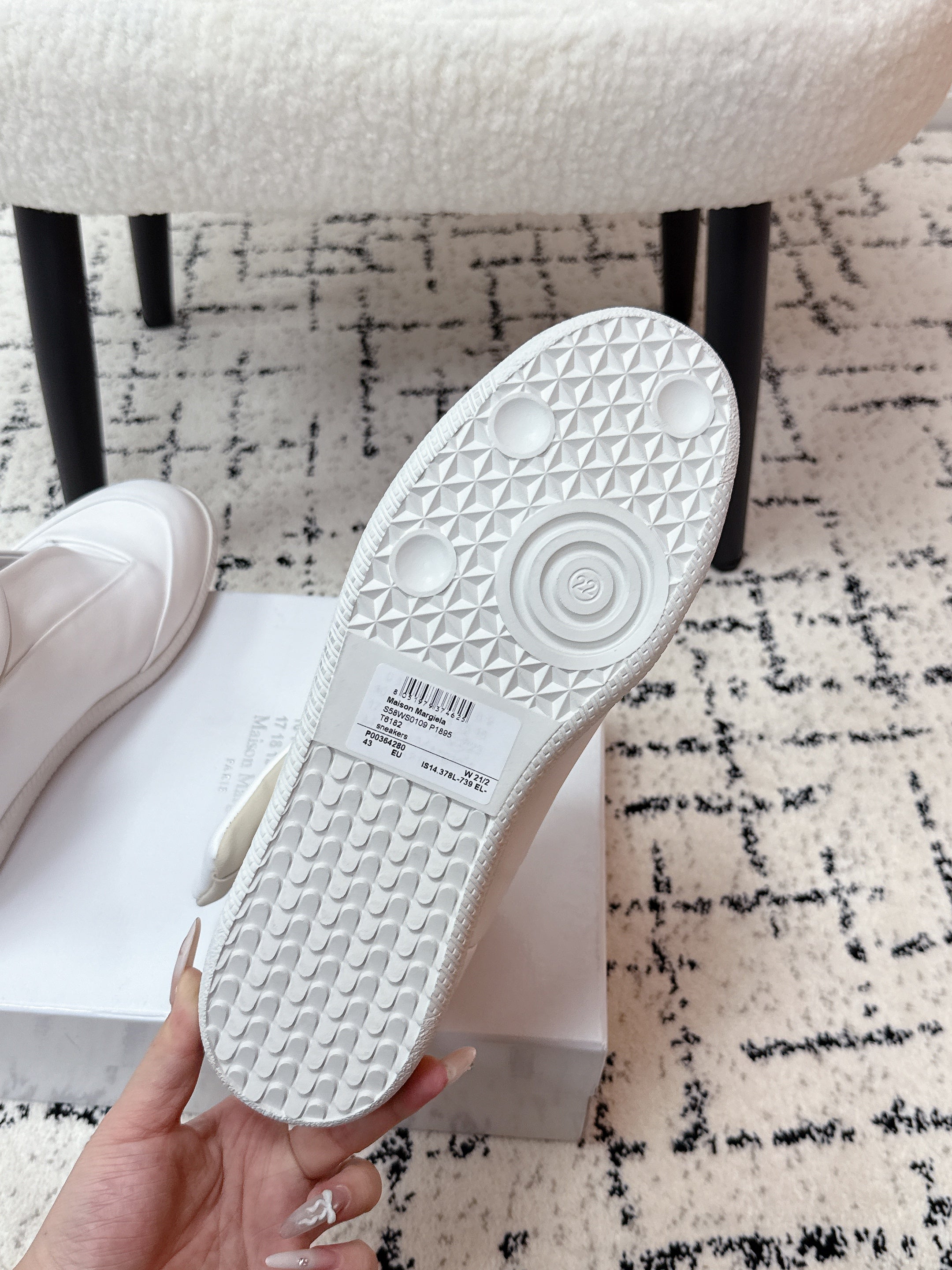 Maison Margiela Future Sneaker White Calfskin Rubber 558433