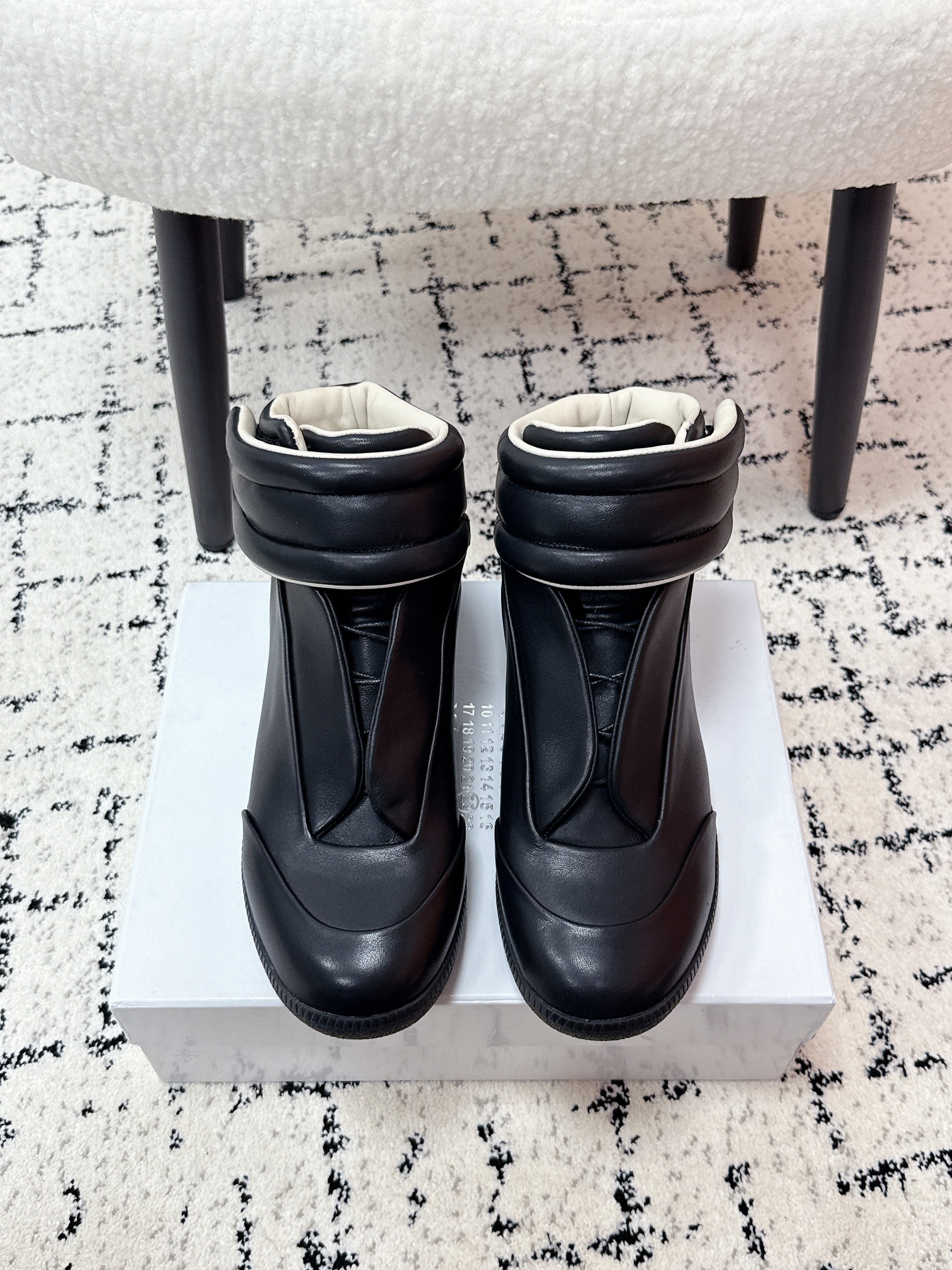Maison Margiela Future Sneaker Black Calfskin Rubber 558434