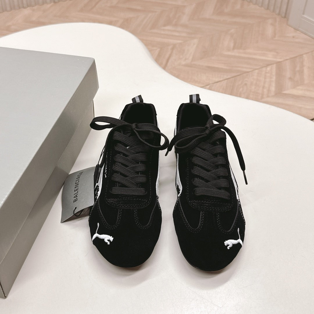 Puma x Balenciaga Speedcat Sneaker Black Suede 565083