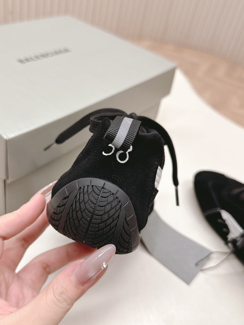 Puma x Balenciaga Speedcat Sneaker Black Suede 565083